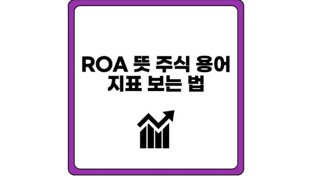 ROA 뜻