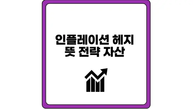 인플레이션 헤지 뜻