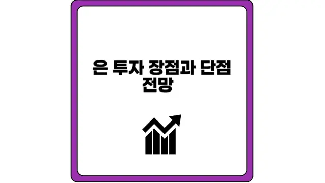 은 투자 장점